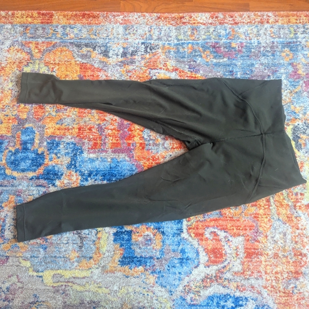 Lululemon Forest Green Thick Leggings